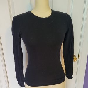 Black Vanity long sleeved top